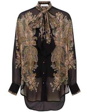 Zimmermann Long-Sleeved Shirt - Multicolor