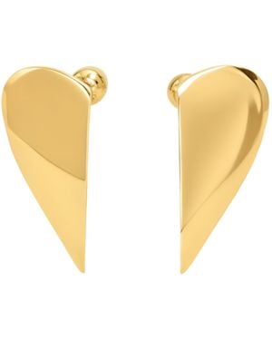 Alaïa Demi-Cur Earrings - Metallic