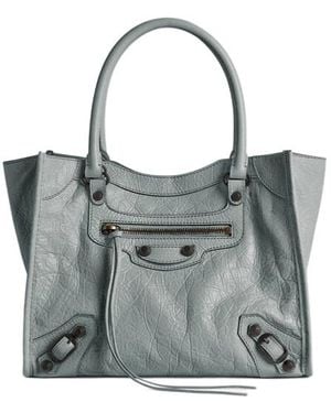 Balenciaga Le City Mini Shoulder Bag - Grey