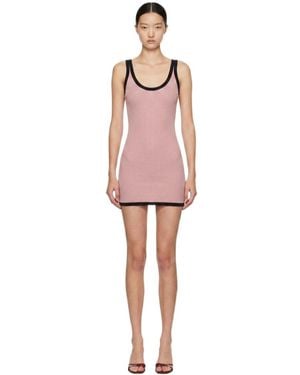 Marissa Chiara Round Neck Dress - Pink