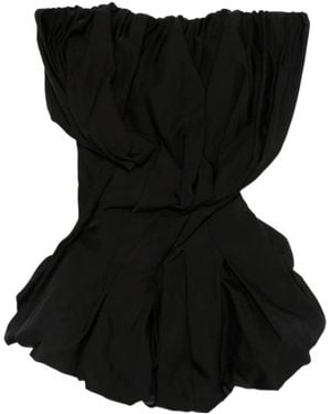 Magda Butrym Pleated Blouse - Black
