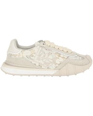 Dolce & Gabbana Dg Logo Detailed Trainers - Natural