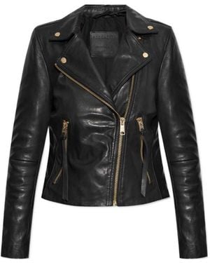 AllSaints Classic Biker Jacket - Black