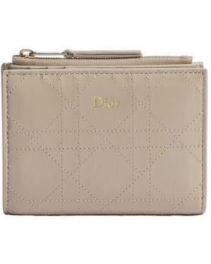 Dior Trianon Dahlia Wallet - Natural