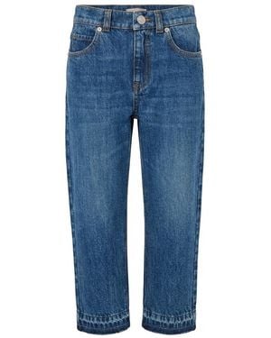 Gucci Children's Bleached Denim Pants - Blue