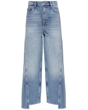 AllSaints Fox Wide-Leg Jeans - Blue