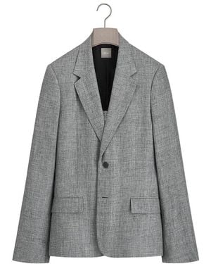 Dior Iviera Single-Breasted Jacket - Grey
