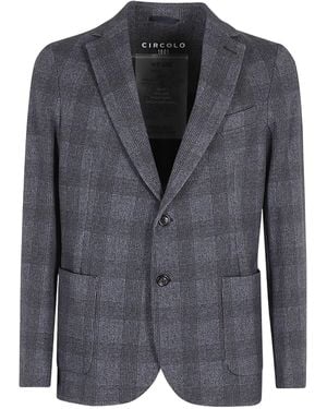 Circolo 1901 Long-Sleeved Suit Coat - Grey