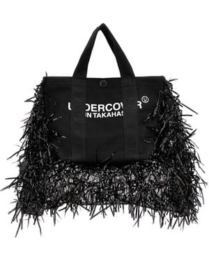 Undercover Fringed Handbag - Black