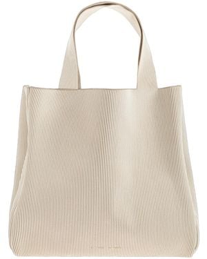Samsøe & Samsøe Samira Ribbed-Knit Shouder Bag - Natural