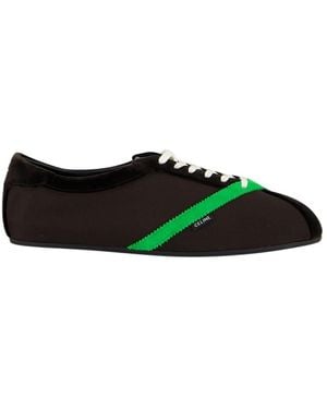 Celine Lace-Up Sneakers - Green