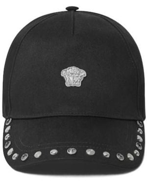 Versace Embellished Baseball Cap - Black