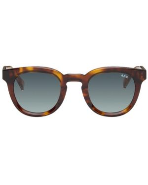 A.P.C. Les Lou Full-Rim Sunglasses - Multicolour