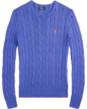 Polo Ralph Lauren Cable-Knit Jumper - Blue