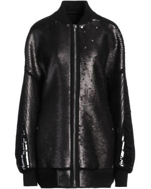 Rick Owens Jacket Virgin Wool, Cashmere, Wool, Polyester - Black