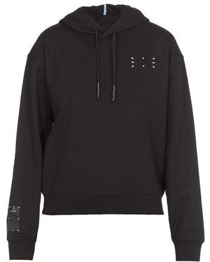 McQ Graphic-Print Hoodie - Black