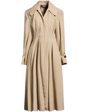 Jacquemus Long Wool Coat - Natural