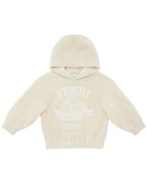 Fendi Teddy Junior Jacket - White