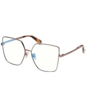 Max Mara Butterfly Frame Glasses - White