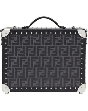 Fendi Small Rigid Suitcase - Black