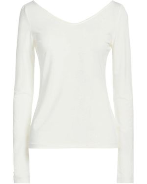 Max Mara Minimal Longsleeve Tshirt - White