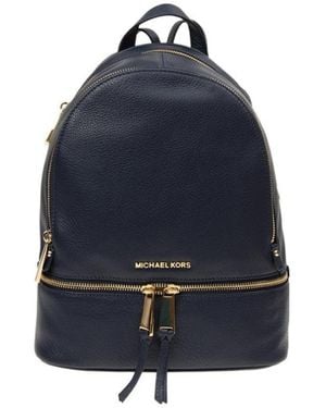 MICHAEL Michael Kors Dark Rhea Medium Backpack - Blue