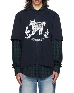 Egonlab Moutono Shirt - Blue