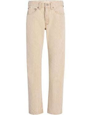 KHAITE Callum Straight-Leg Jeans - Natural