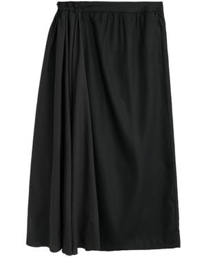 Our Legacy Beach Draped Maxi Skirt - Black