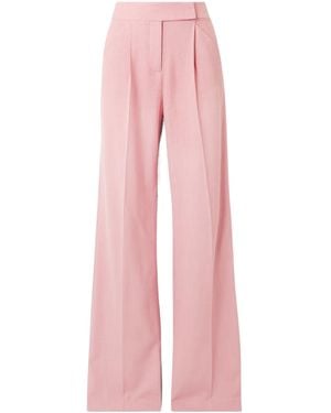 Veronica Beard Wide-Leg Trousers - Pink