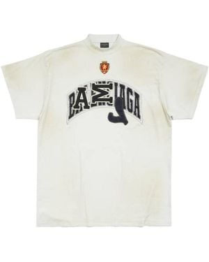 Balenciaga T-Shirt Skater Oversize - White
