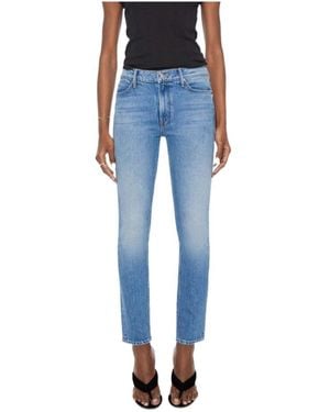 Mother The Mid Rise Dazzler Hover - Blue