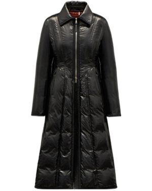 Moncler Long Down Jacket - Black