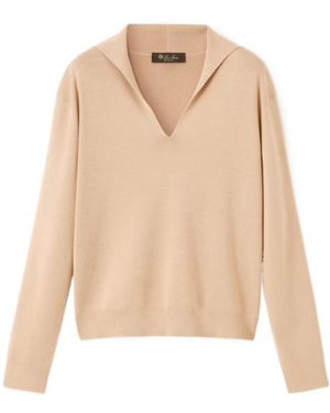Loro Piana Siena Polo Shirt - Natural
