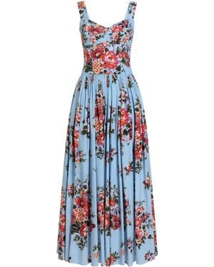 Dolce & Gabbana Maxi Dresses - Blue
