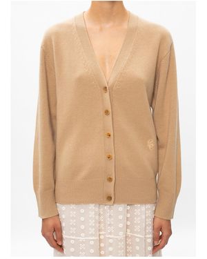 Chloé Knitted Cardigan - Natural