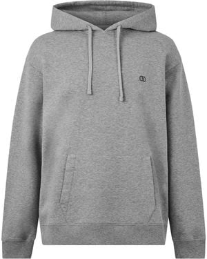 Valentino Pullover Hoodie - Gray