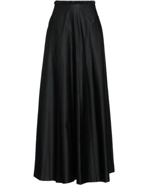 Max Mara Versatile Solid Taffeta Skirt - Black