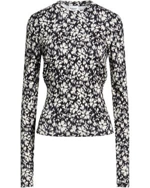Isabel Marant Printed Long-Sleeve T-Shirt - Black