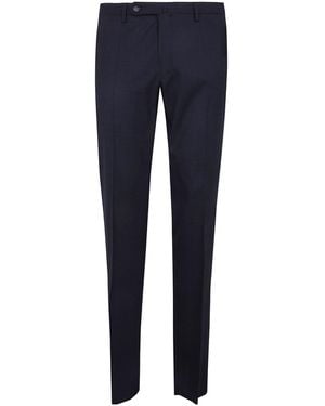 Incotex Button Pants - Blue