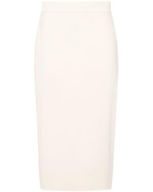 Max Mara Eden Mid-Length Skirt - White
