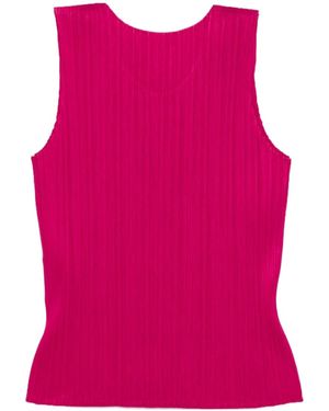 【クーポン対象外】 Pleats Please Issey Miyake Sleeveless and tank tops for トップス