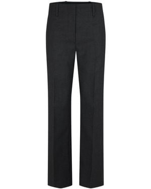 Prada High-Waist Pleated Casual Pants - Black