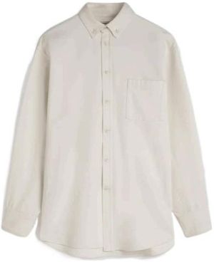 Phoebe Philo Long-Sleeved Denim Shirt - White