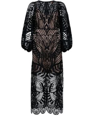 brown pineapple jewelry midi dress SunKissed Midi Dress In Pineapple Print – St Frock main image 1