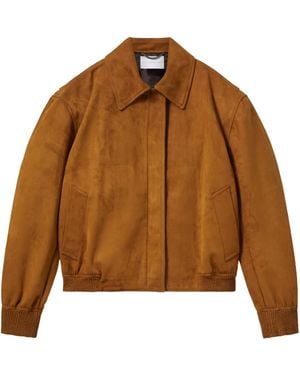 Stella McCartney Boxy Collared Field Jacket - Brown