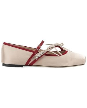 Jimmy Choo Loli Ballet Flats - Brown