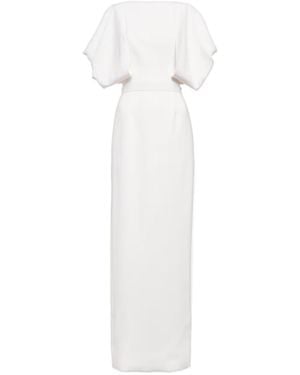 ROKSANDA Clementine Crepe Maxi Dress - White