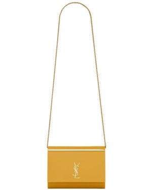 Saint Laurent Vicky Minaudière Shoulder Bag - Metallic