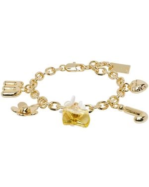 Marc Jacobs Daisy Charm Bracelet - Metallic